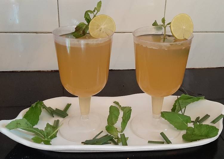 Recipe of Award-winning Lemongrass Ginger Tea