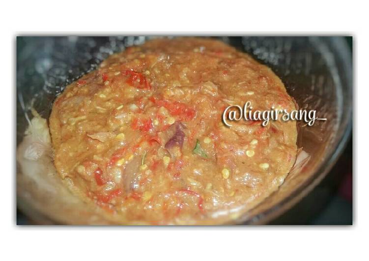 Sambel Terasi Daun Jeruk