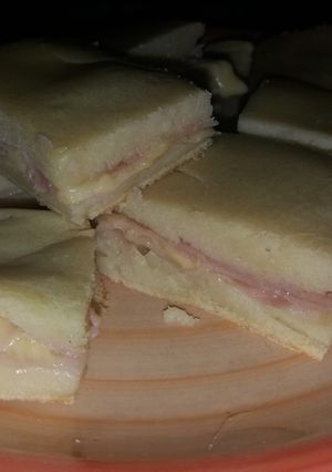 Una foto de Masa licuada para tarta de jamón y queso
