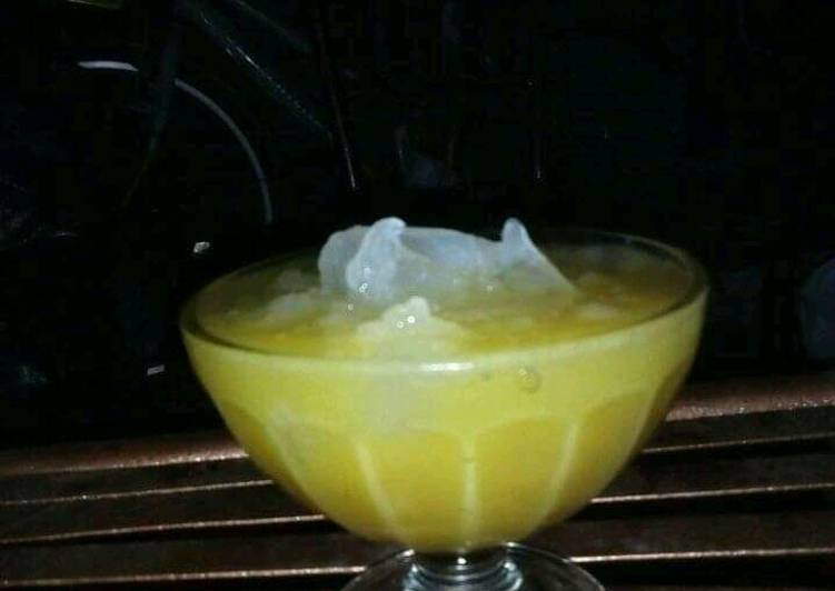 Jus mangga susu jelly