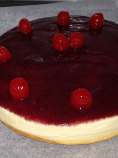 Una foto de Tarta de queso con 3 ingredientes🍰