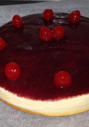 Una foto de Tarta de queso con 3 ingredientes🍰