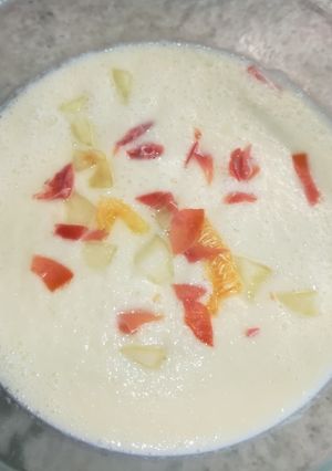 Foto principal de Crema fría de melón 🍈 con secreto Guía Michelín 🙄🙄🙄🙄🙄🙄🤗