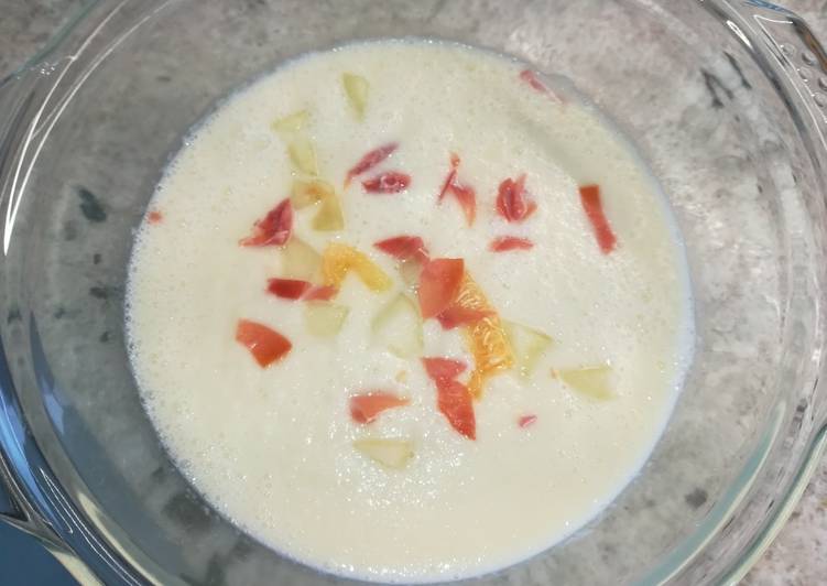 Crema fría de melón 🍈 con secreto Guía Michelín 🙄🙄🙄🙄🙄🙄🤗