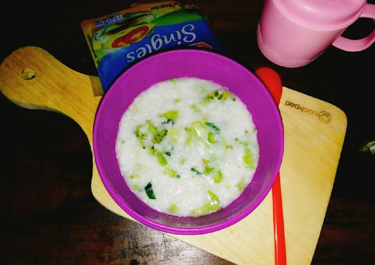 Cara Gampang Menyiapkan #MPASI puree brokoli keju sledri&gt;11m+ yang Bisa Manjain Lidah