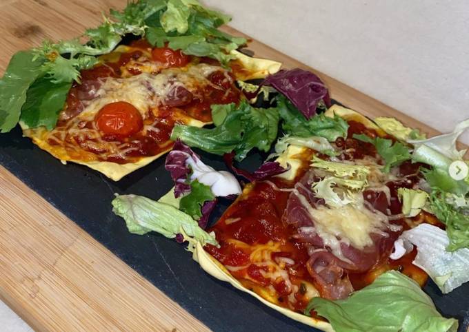 Recette Savoureux Pizza lasagne