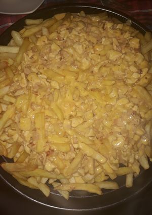 Una foto de Papas a la crema!😋