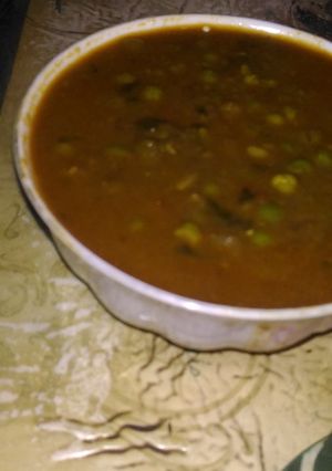 A picture of Matar masala.