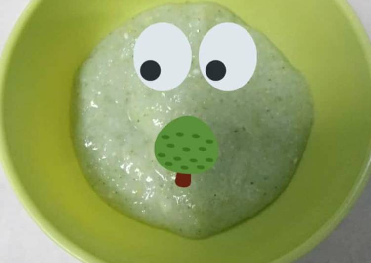 Mpasi 7bulan Brocoli jagung keju