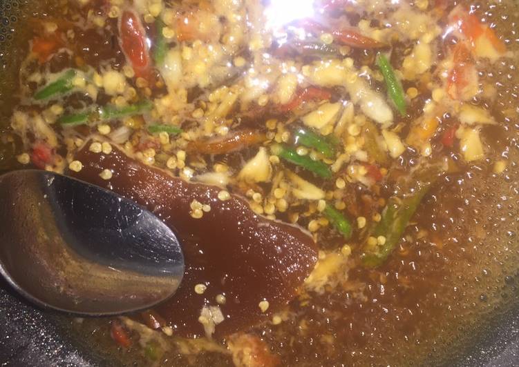 Resep Sambel Rujak Cireng yang Enak Banget