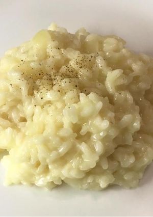 Una foto de Risotto de formatge parmesà 🧀