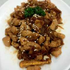 A picture of Chicken Teppanyaki.