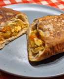 Lecsós lángos
