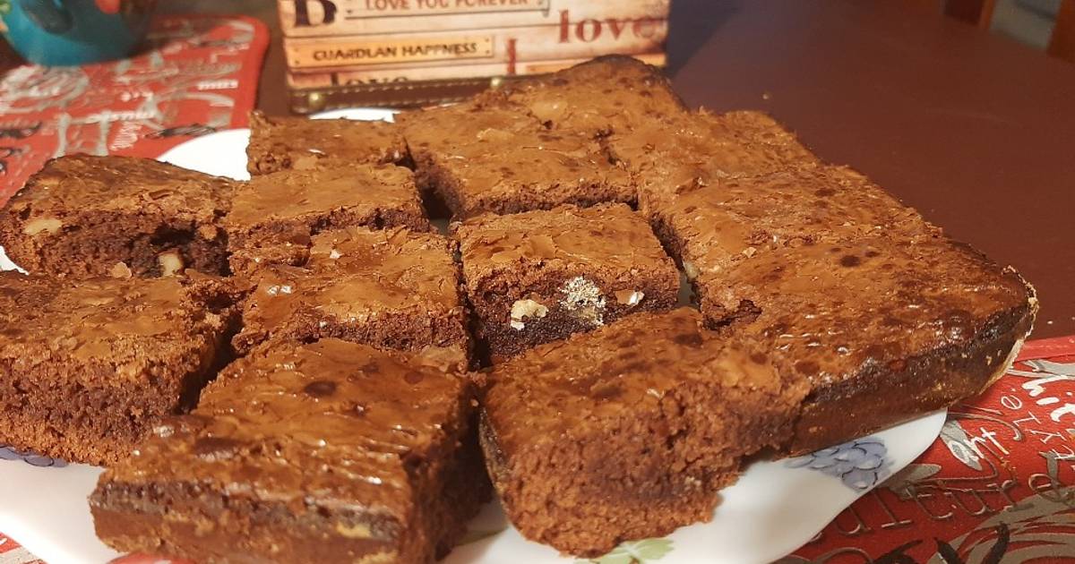 Brownie de chocolate Receta de Jorge Garcia- Cookpad