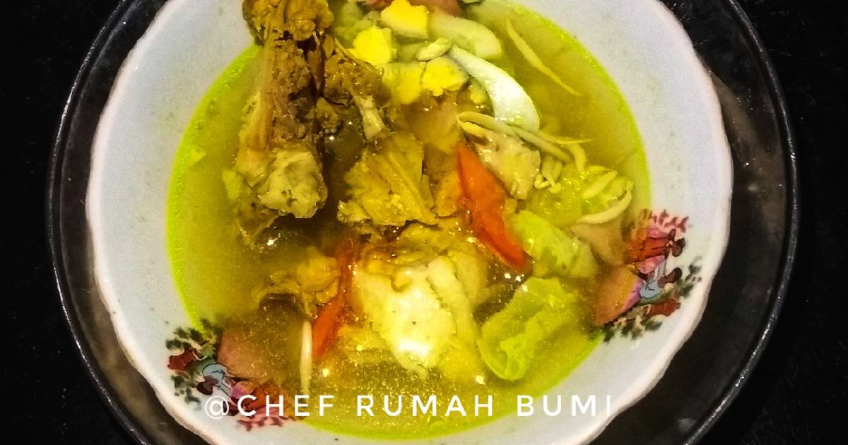 Resep 15. Soto Ayam Lamongan oleh Chef Rumah Bumi - Cookpad