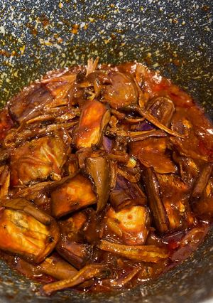 Gambar Sambal Terung Ikan bilis