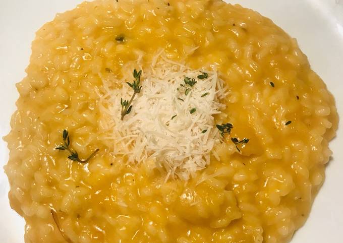 Butternut squash risotto