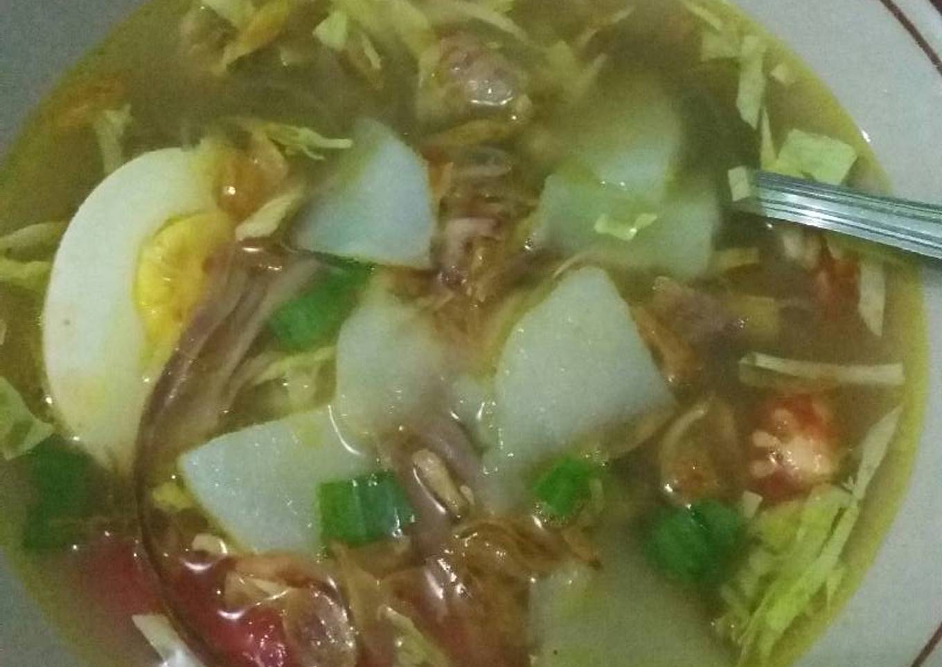 Soto ayam bening