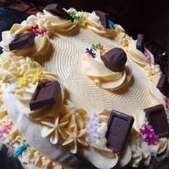 A picture of Vanilla cake.