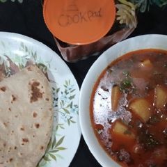 Aloo choliya A picture of Aloo choliya.