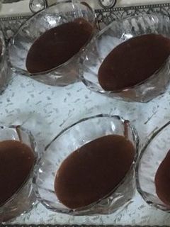 صورة لوصفة مهلبية بالكاكاو