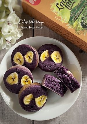 Foto resep Pukis Ubi Ungu (Tepung Bebas Gluten)