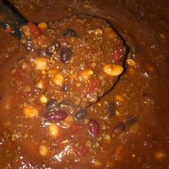 A picture of 30 minute one pot chili.