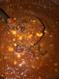 A picture of 30 minute one pot chili.