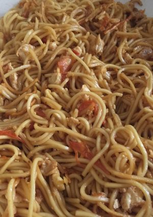 Foto resep Mie goreng tomat lezato 😃