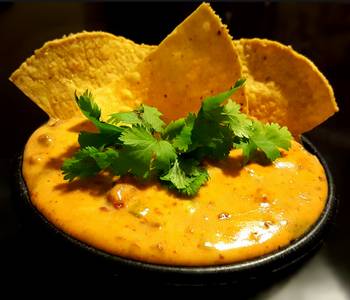 Fresh, Serving Recipe Mikes Cheesy Chili Con Queso Dip Very Delicious