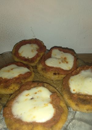 Una foto de Milanesa de zapallo