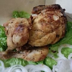 A picture of Chicken Tandori Chargha 🍗🍗🍗.