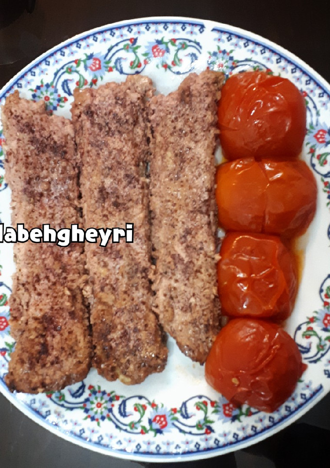 عکسی از دستور کباب ماهیتابه ای (مرغ)
