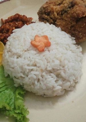 Foto resep Nasi Uduk Magic Com Sederhana