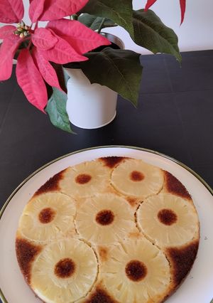 Une photo de Gâteau à l'ananas