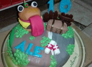 Una foto de Torta fortnite