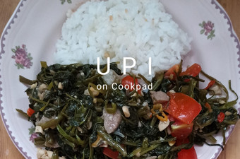 Resep 34. Cah Kangkung Terasi Anti Gagal