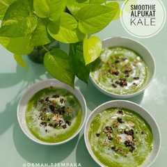A picture of Smoothie Alpukat Kale.