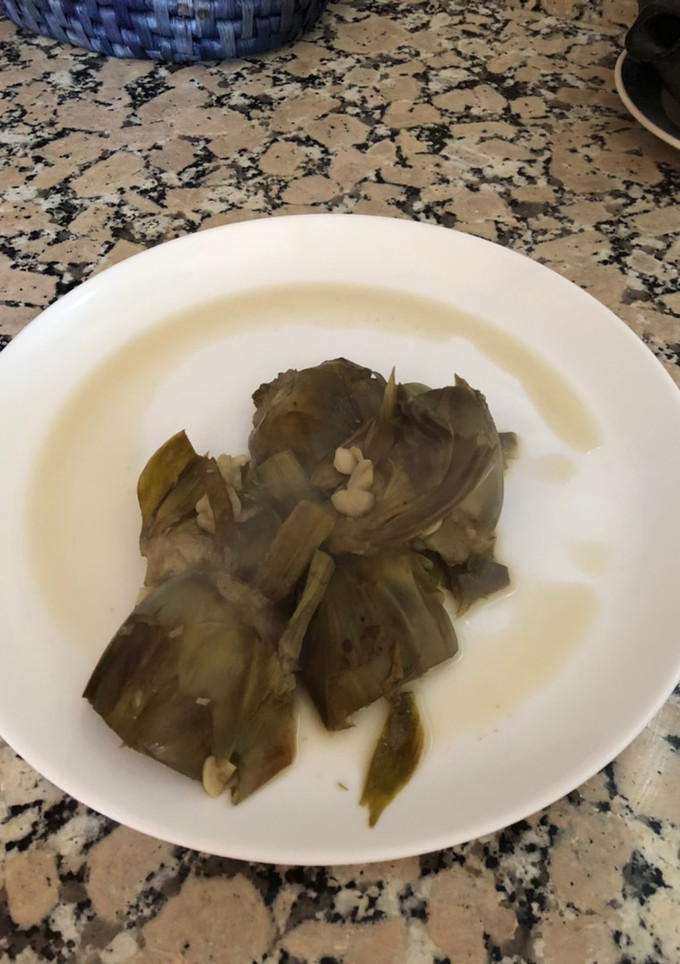 Una foto de Alcachofas con ajitos