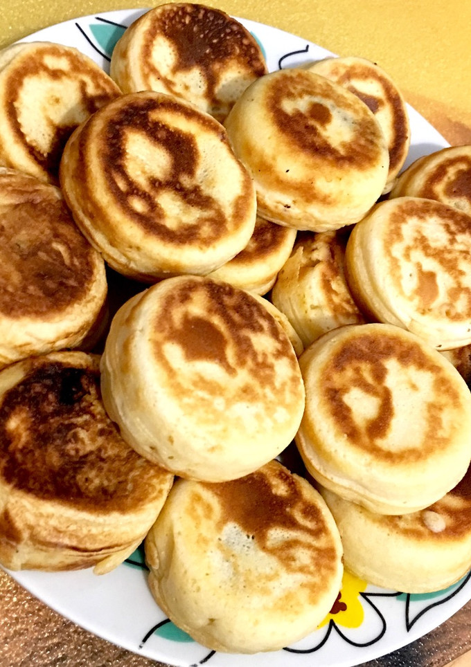 Una foto de Popcake pancakes - rellenos de chocolate