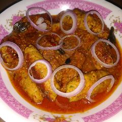 A picture of Chicken Kabab karahii.