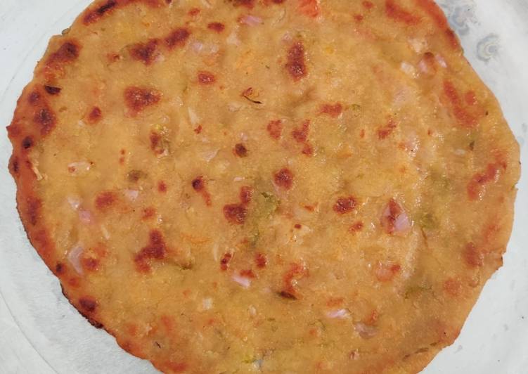 Rava tomato paratha