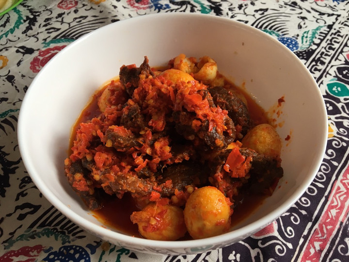 Yuk intip, Bagaimana cara bikin 3. Daging dan telur puyuh balado simple yang istimewa