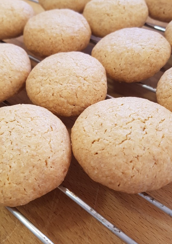 Una foto de Amaretti, galletas italianas especiales
