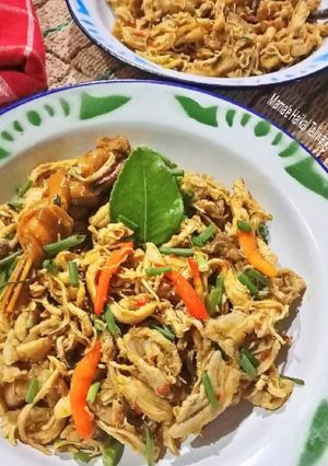 Foto resep Ayam suwir Bumbu Jangkep(kuning)