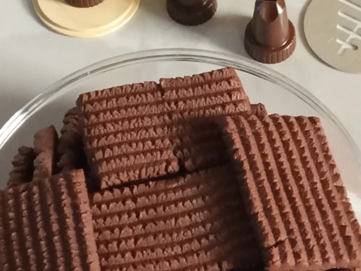 Cara Mudah Membuat Resep Semprit coklat yang Sempurna Anti Ribet, Lezat