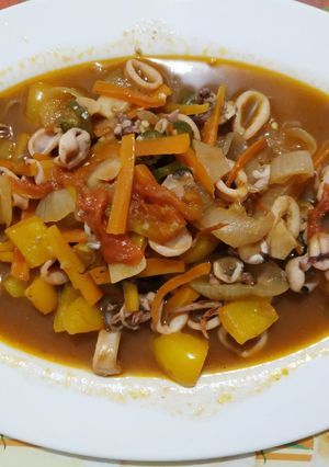 Foto resep Cumi Asam manis