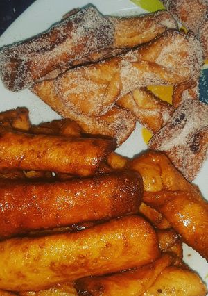 Una foto de Pestiños de miel y azúcar