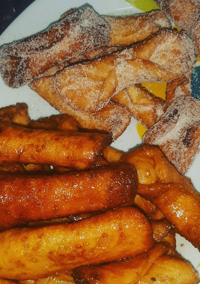Una foto de Pestiños de miel y azúcar