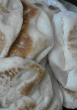 صورة لوصفة عيش الطاسه